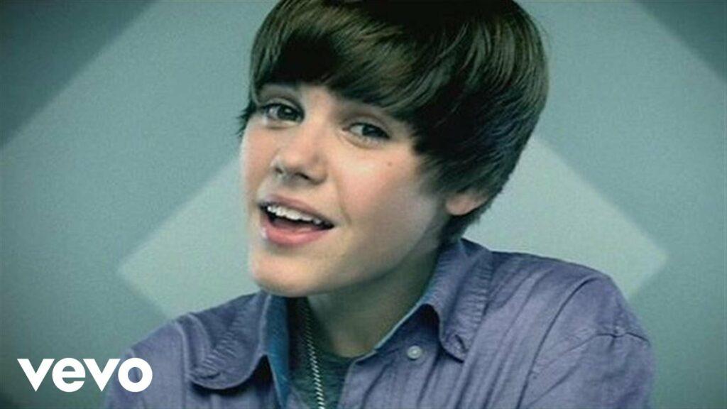 justin bieber close-up shot.