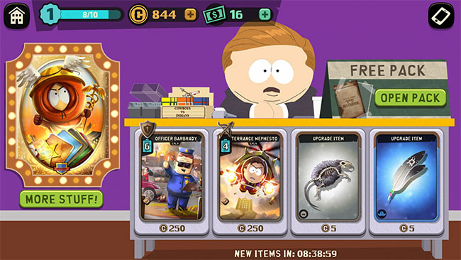 South Park Phone Destroyer Free Card