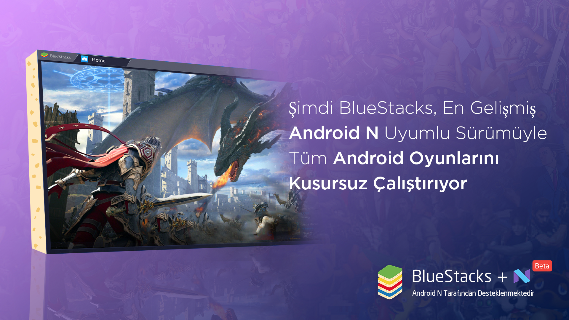 Bluestacks Android N