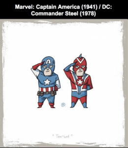 Captain America ve Commander Steel
