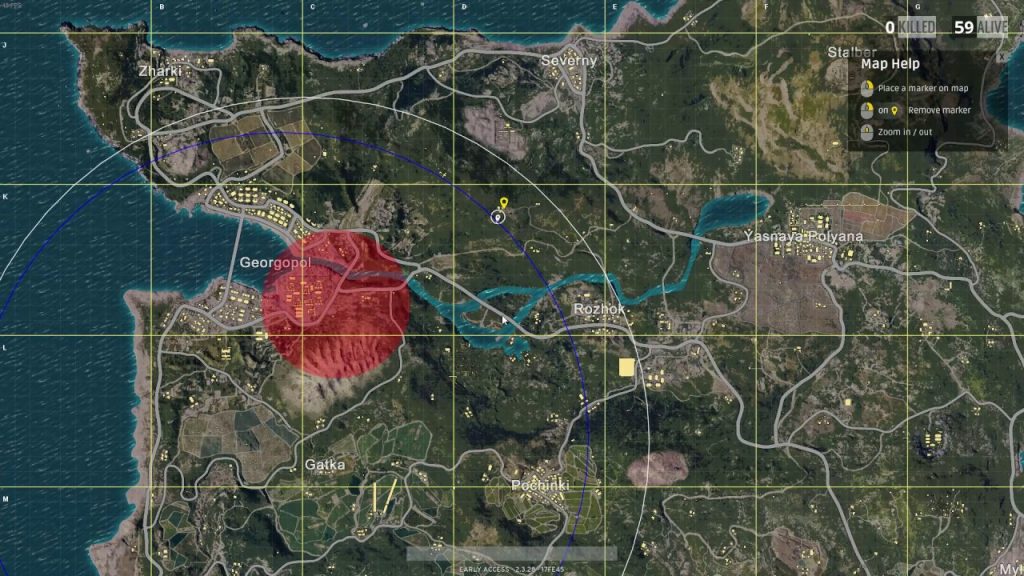 pubg mobile harita