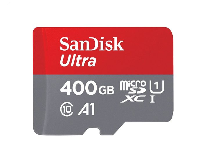Sandisk Ultra MicroSD kart Class 10 A1 400 GB