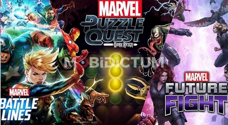 MARVEL Mobil Oyunları Marvel Mobil Oyunları