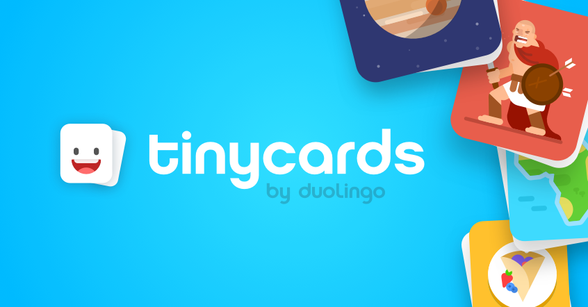 Tinycards - yabancı dil öğrenme uygulamaları