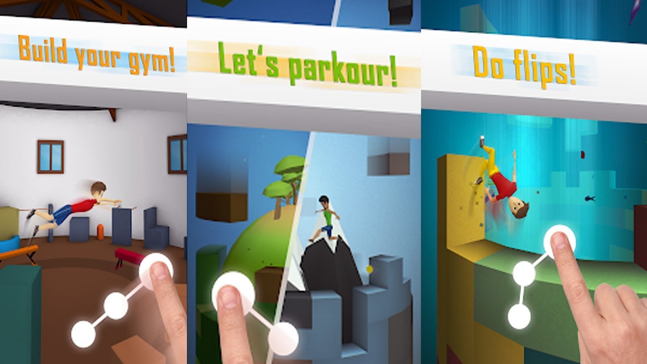 Tetrun: Parkour Mania - Parkur oyunu