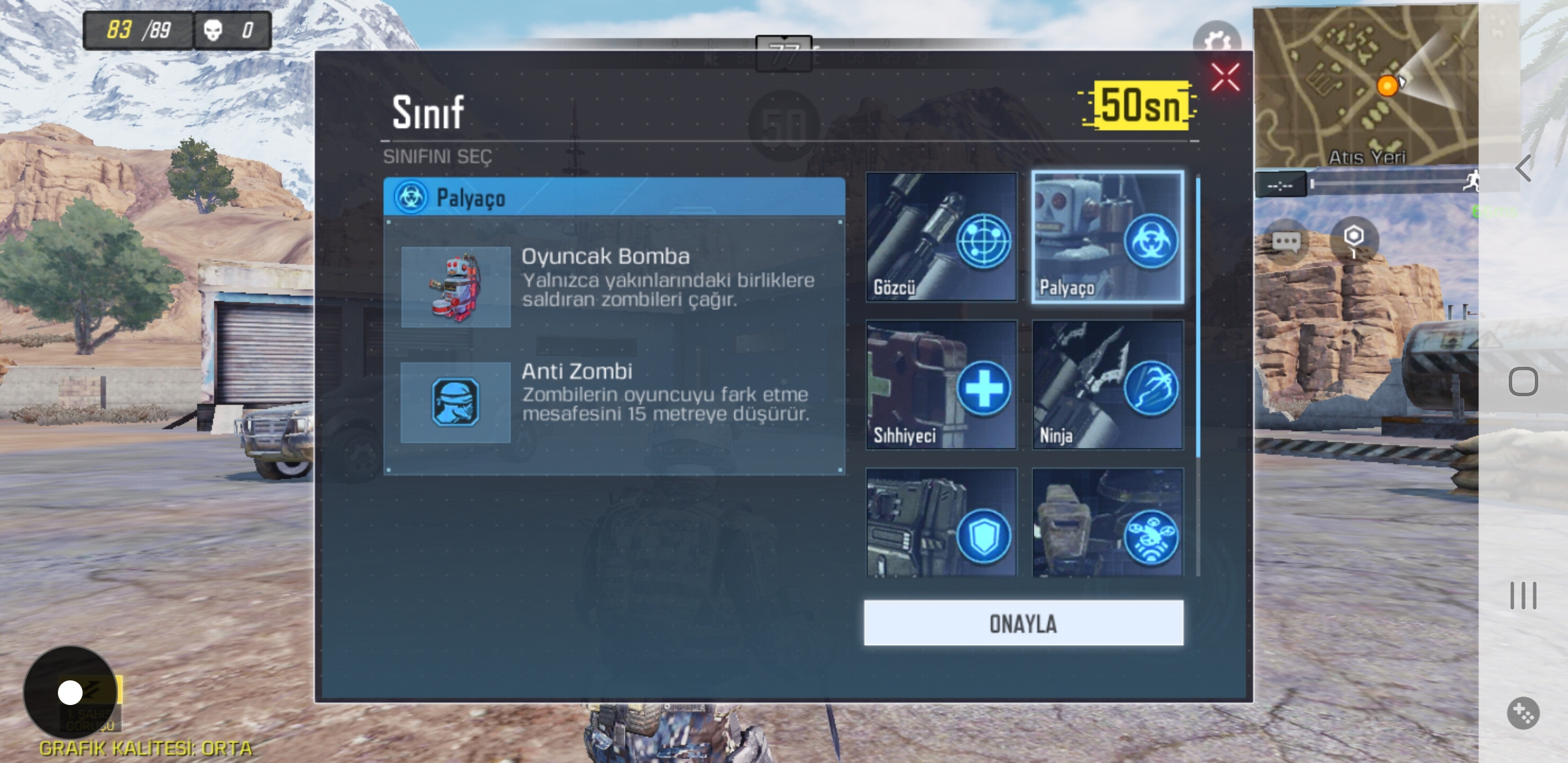 Call of Duty Mobile Karakter Sınıfları - Palyaço