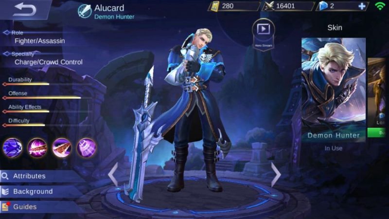 Mobile Legends Alucard
