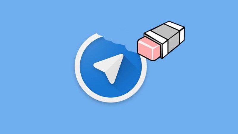 telegram silme