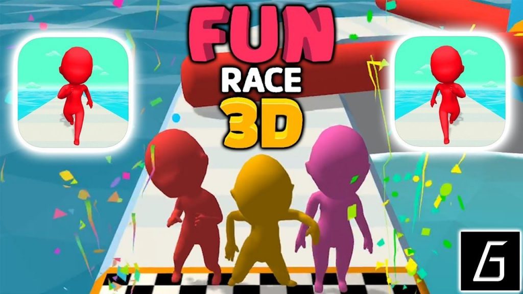 Hyper-casual fun race 3D