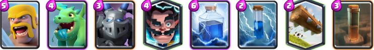 Clash Royale Büyü döngüsü destesi