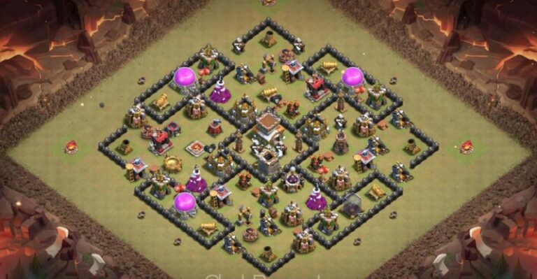 Clash Of Clans Village Layout Level 8 Clash of Clans Level 8 Village Layout | Game Industry News
