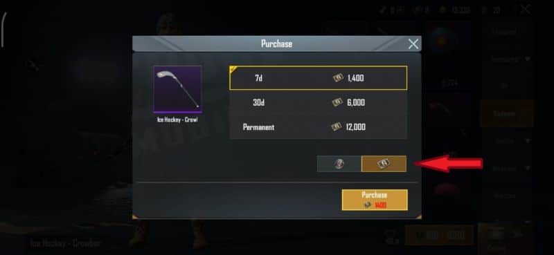 PUBG Mobile AG kullanımı