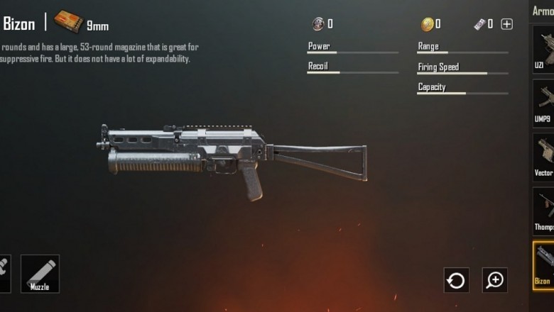 PUBG Mobile PP19-BIZON Silahı