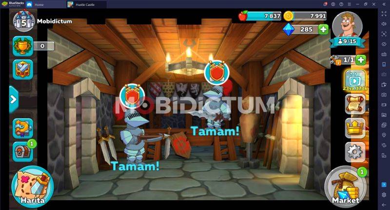 Hustle Castle Dövüşçü Eğit