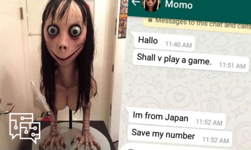 Momo oyununun tehlikeleri