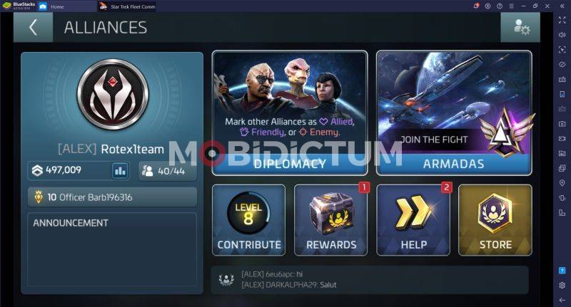 Star Trek Fleet Command İttifak