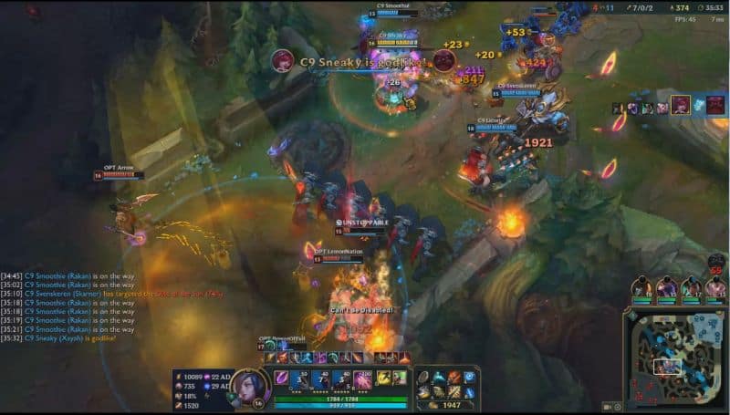 League of Legends FPS Arttırma