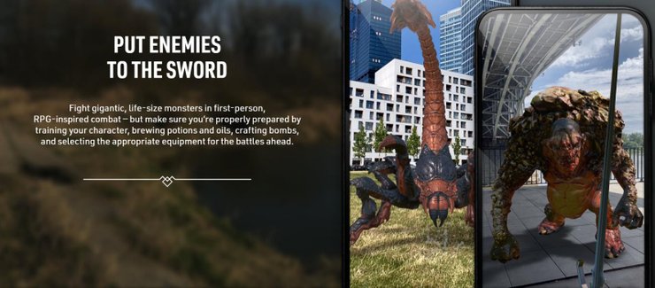 The Witcher Artırılmış Gerçeklik