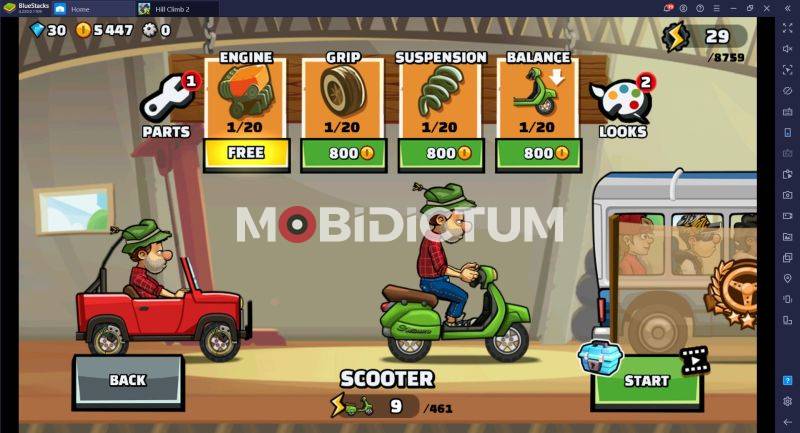 Hill Climb Racing 2 Arabalar