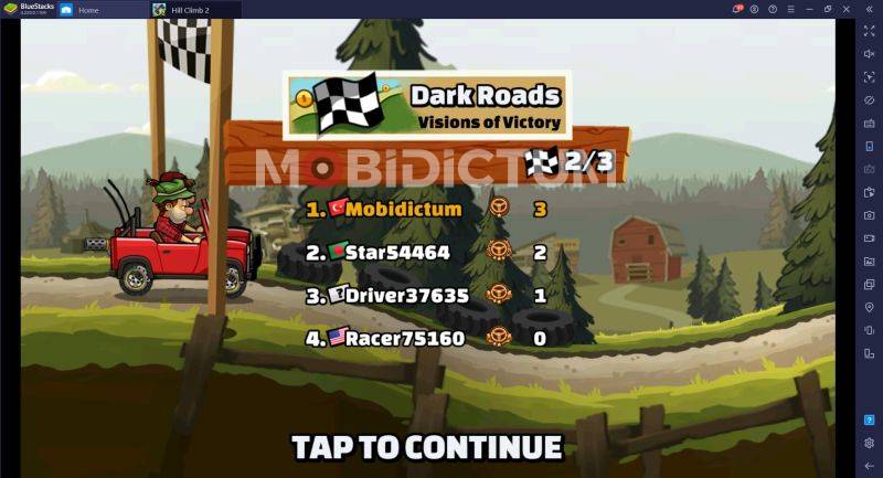 Hill Climb Racing 2 Yarış