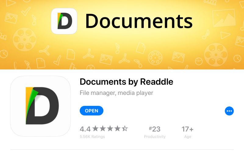 Documents App Store