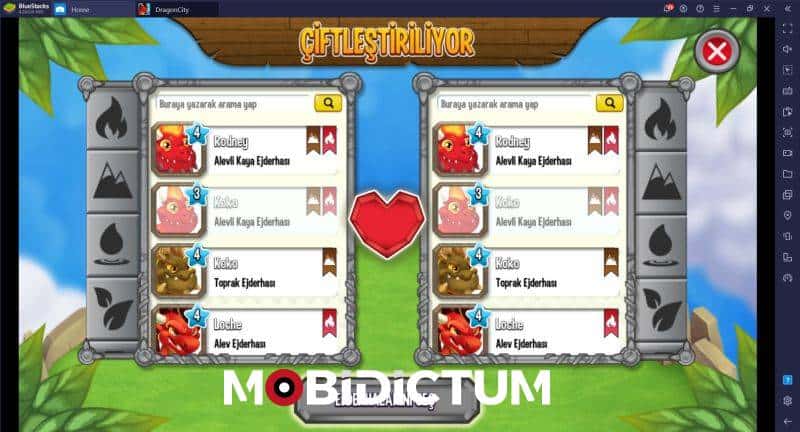 Dragon City Çiftleştirme