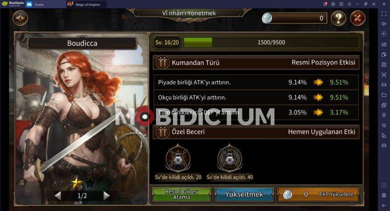 Karakter geliştirme