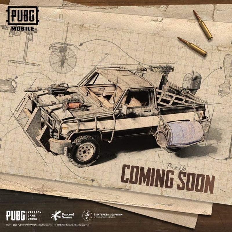 PUBG Mobile Payload 2.0 yeni araç