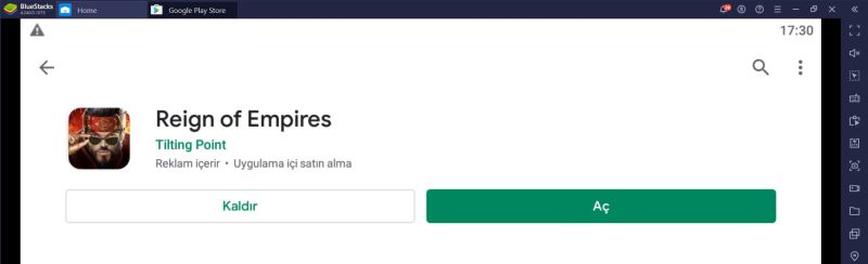 Reign of Empires BlueStacks Google Play