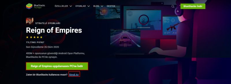 Reign of Empires BlueStacks indir