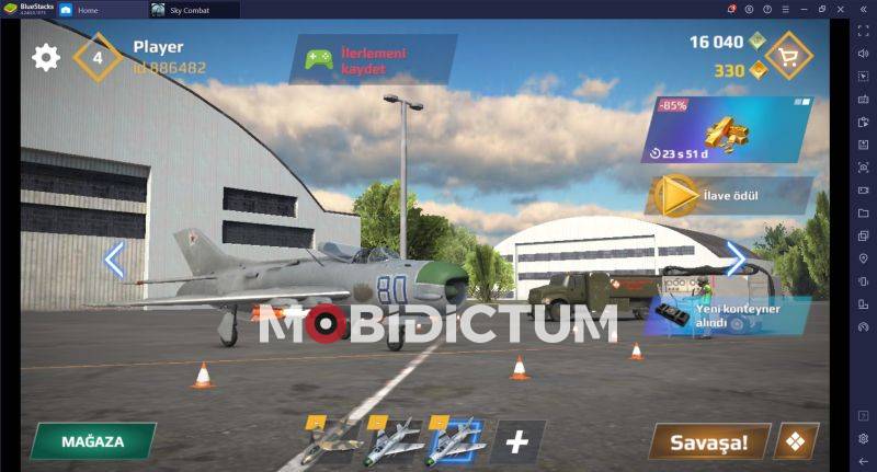 Sky Combat Ekstra Uçak