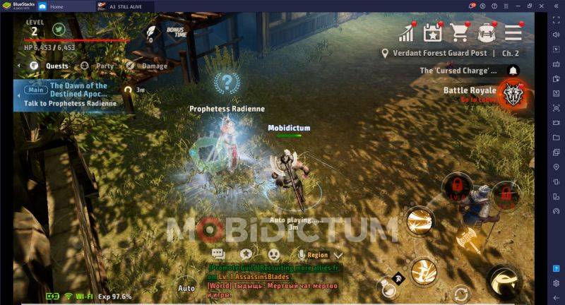 A3 Still Alive Görevler