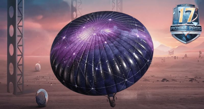 PUBG Mobile Sezon 17 Galaksi Paraşüt