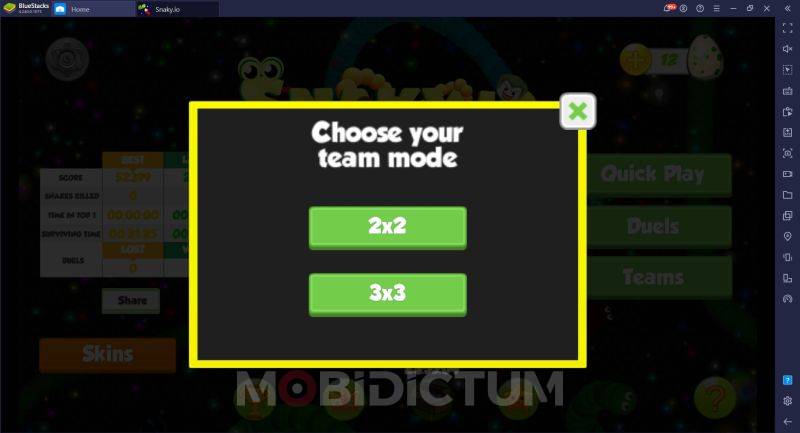 Snaky io Takım Olma