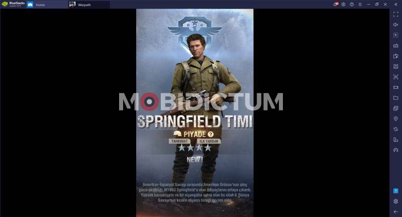 Warpath bölüm ödülü