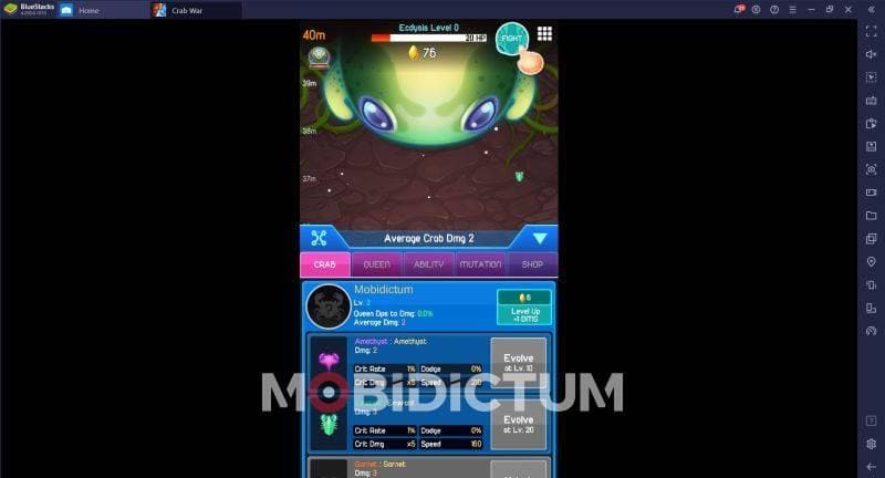 Crab War özellik geliştirme