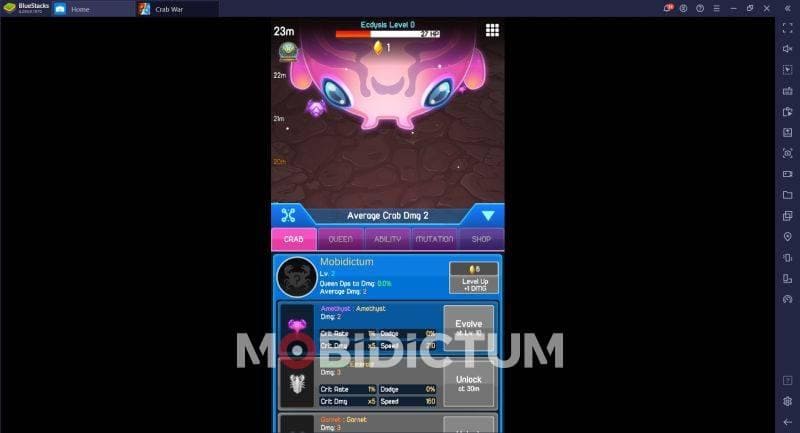 Crab War özellikler