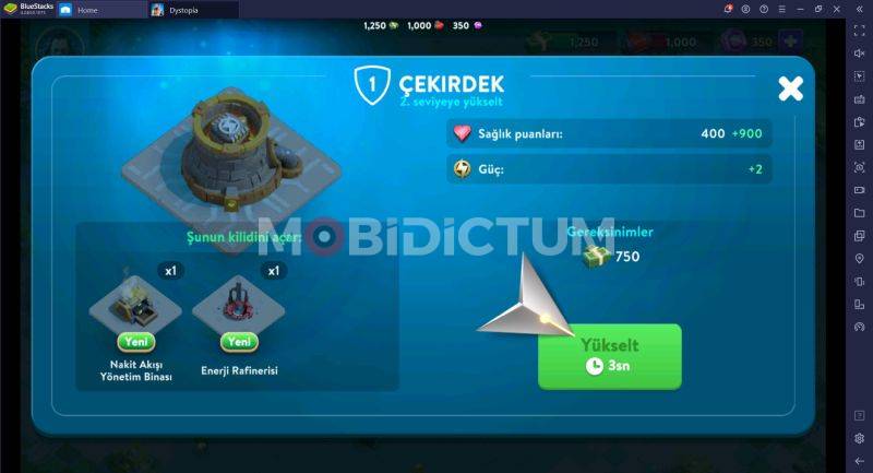 Dystopia Yükseltme