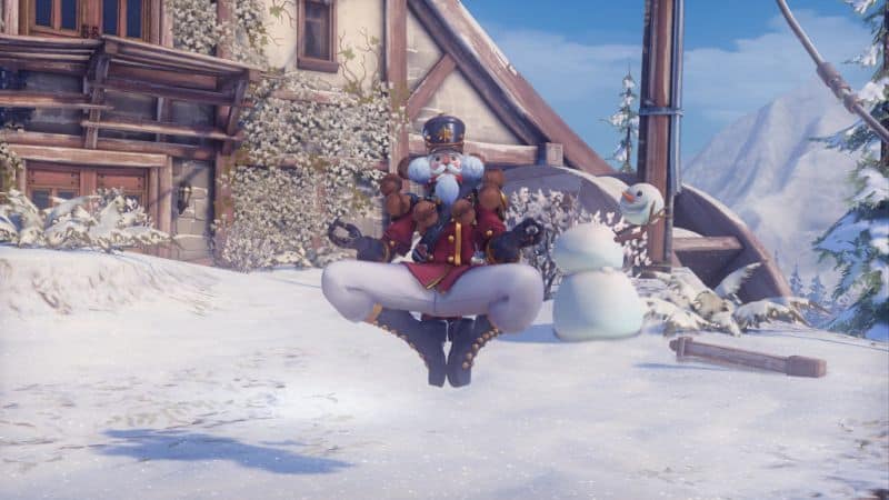 Overwatch Nutcracker Zenyatta kostümü
