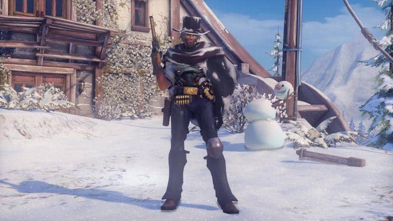 Overwatch Scrooge McCree kostümü