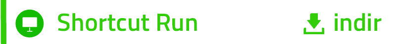 Shortcut Run indir