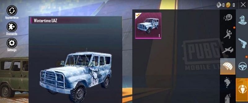 PUBG Mobile Lite Sezon 19 UAZ