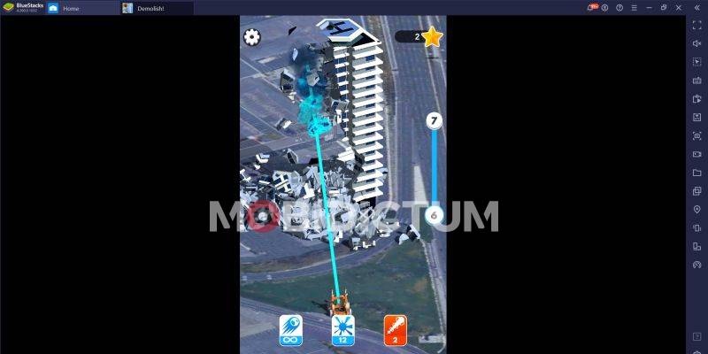 Demolish lazerle ev yıkmak