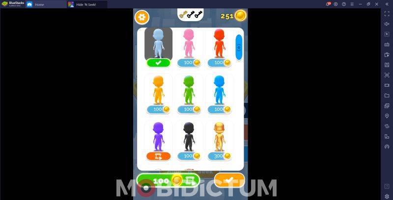 Hide 'N Seek Kostümler