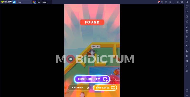 Hide 'N Seek Yakalanma