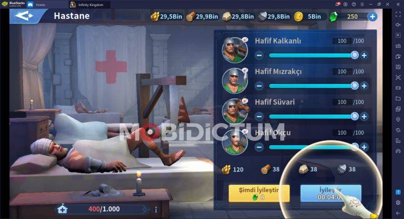 Infinity Kingdom hastane