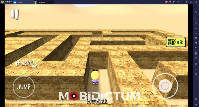 Maze 3D bluestacks