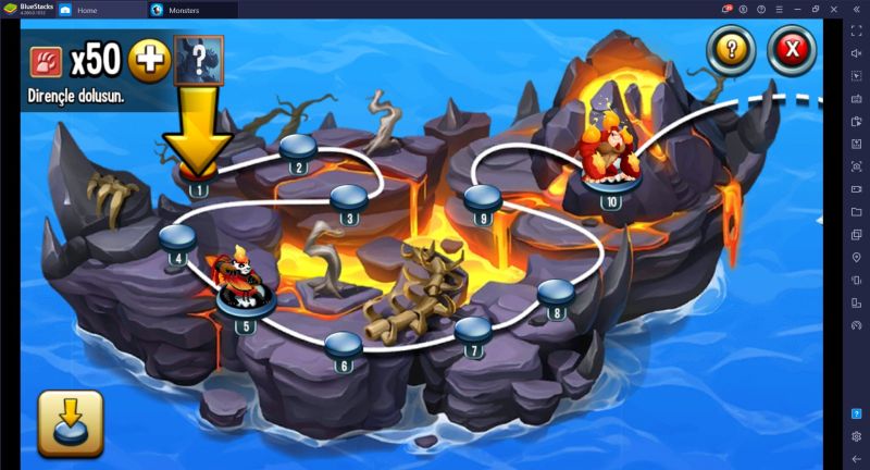 Monster Legends Dövüş