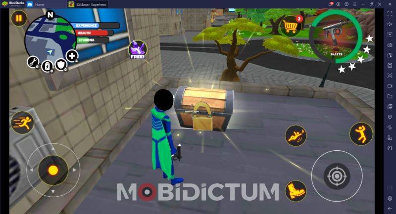 Stickman Superhero Sandıklar