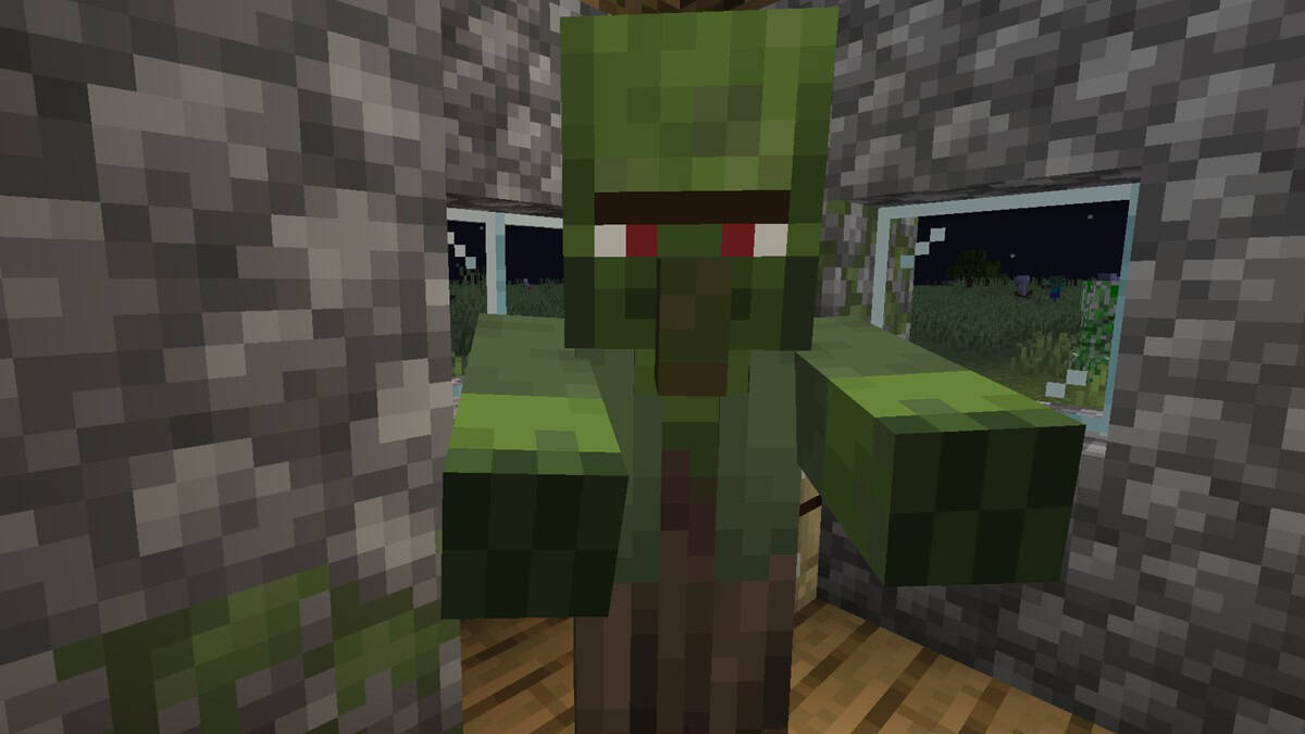 Minecraft Zombi Köylü Çevirme